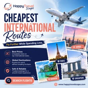 day1 cheapest international routes