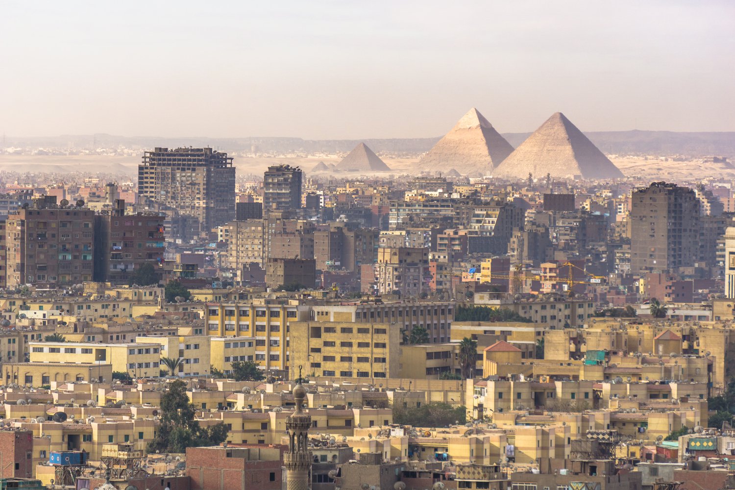 Cairo,-,December,28,:,View,From,Cairo,Citadel,In